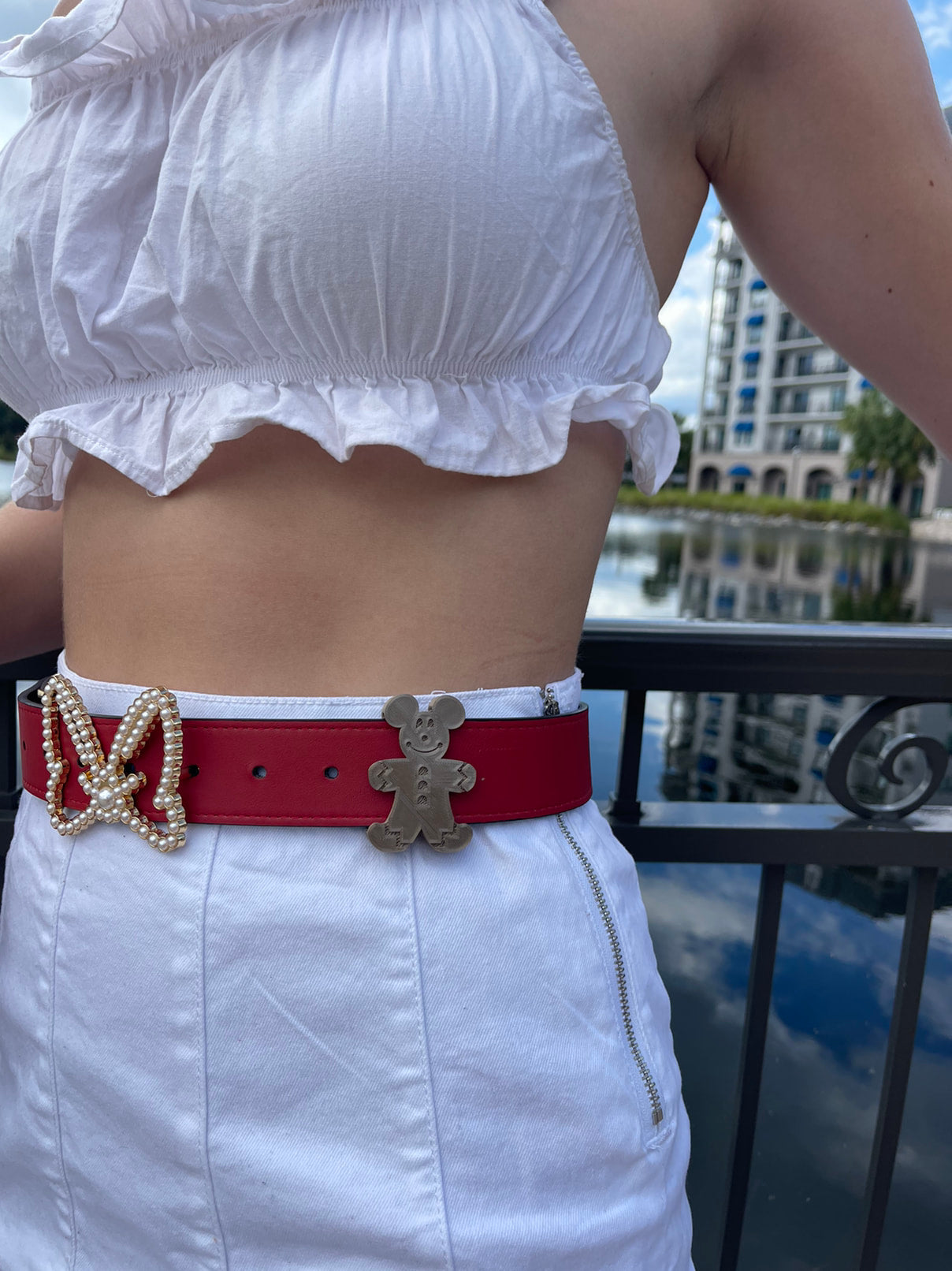 Gingerbread Mouse Belt and Bag Charm