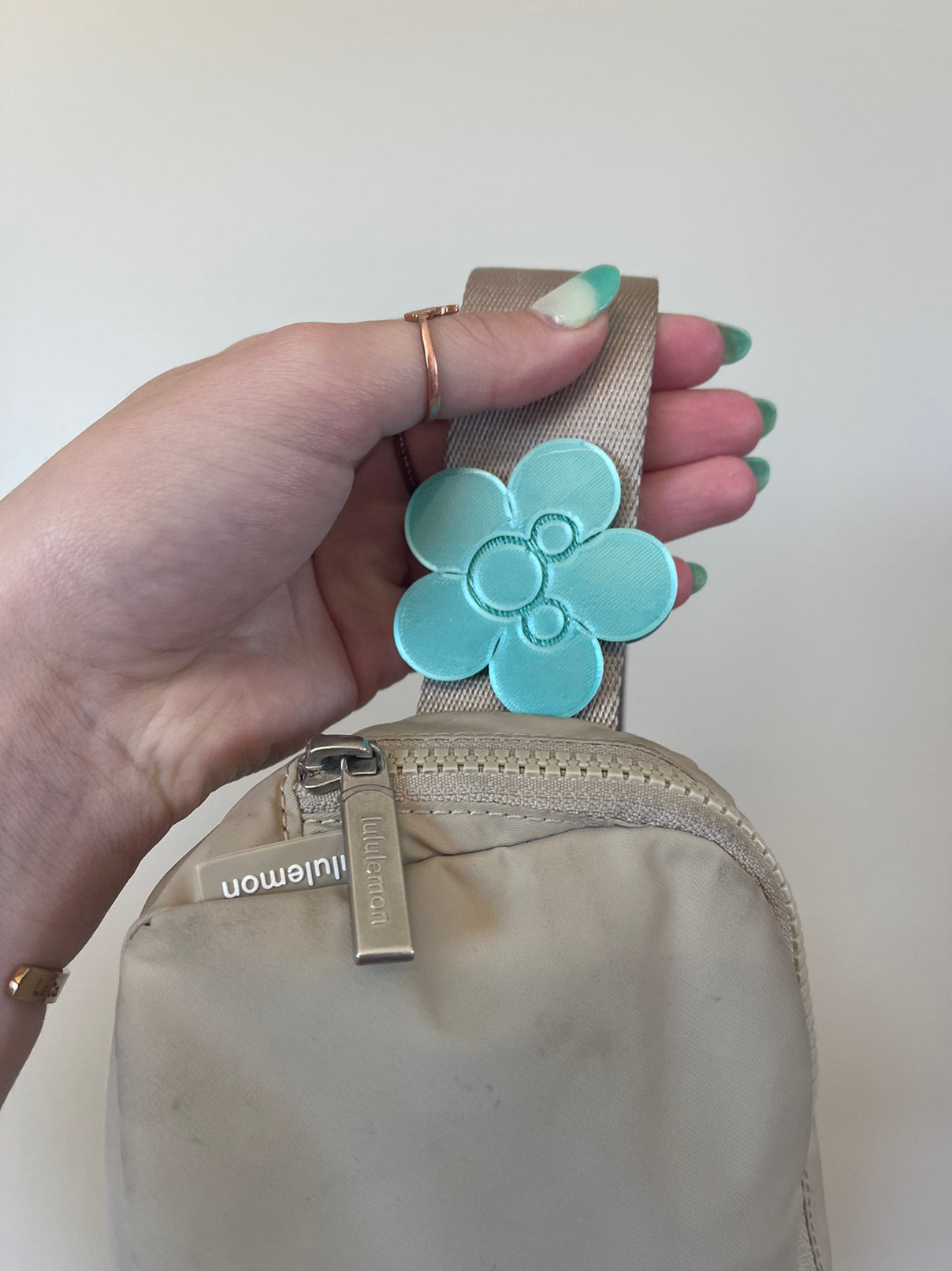 Flower Belt and Bag Charm