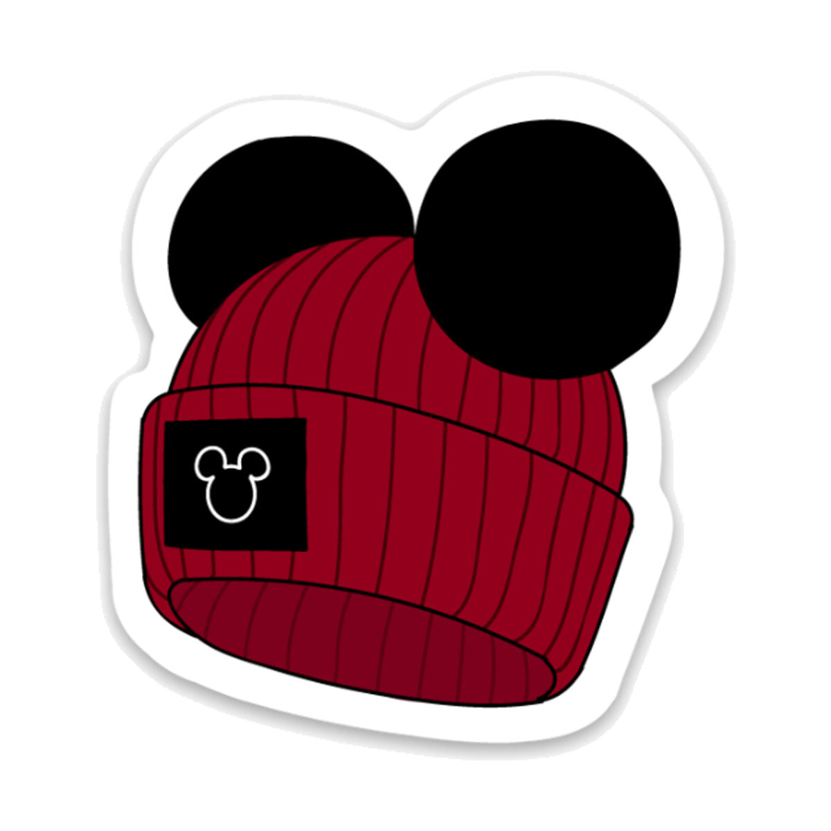Ears Beanie Decal
