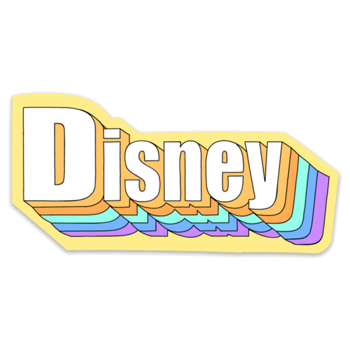Disney Retro Decal
