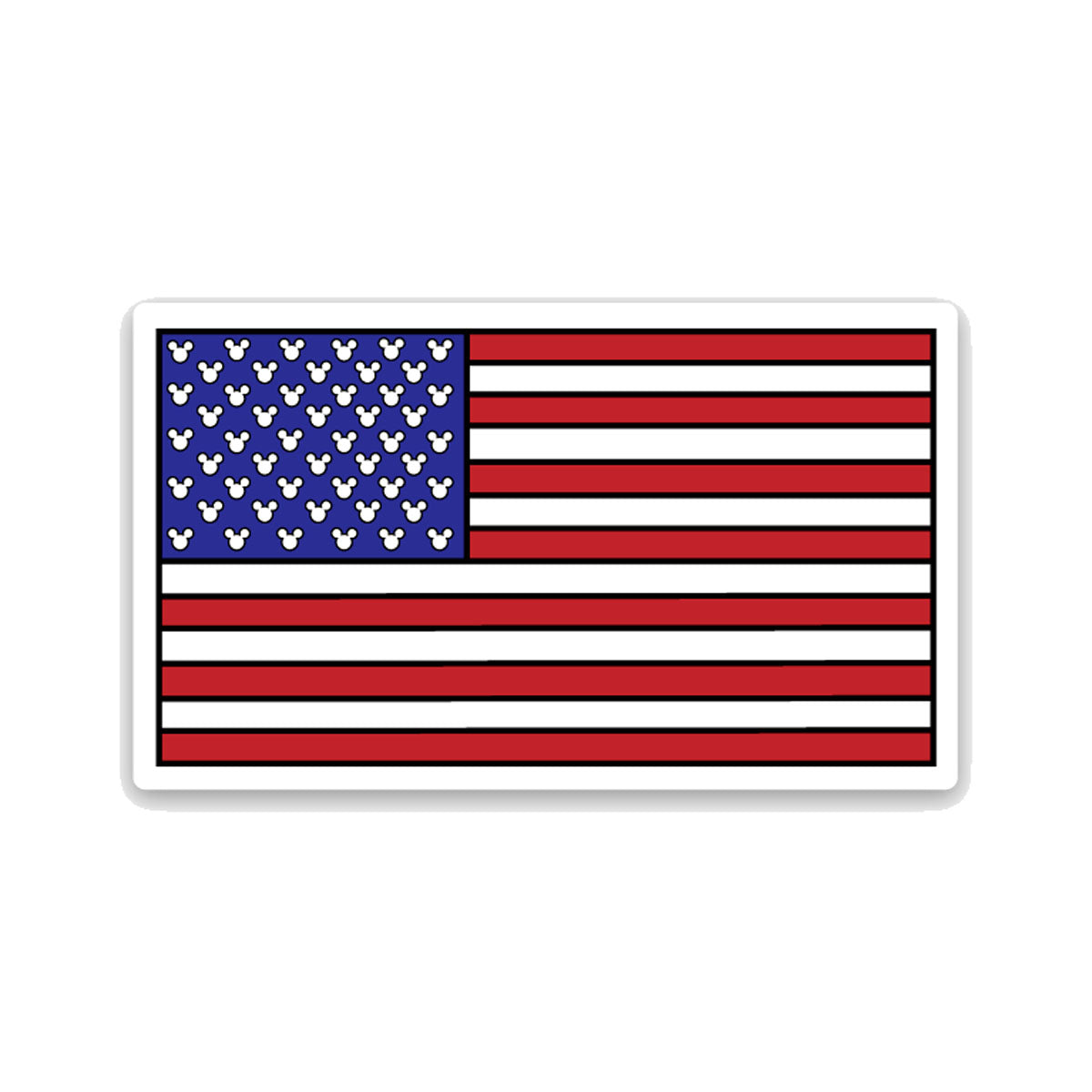 USA Flag Decal