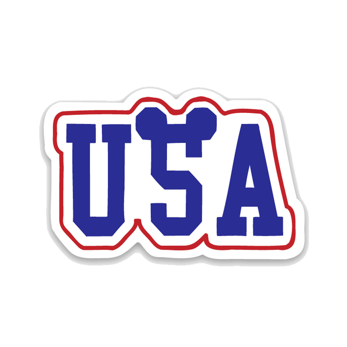 USA with Ears Decal