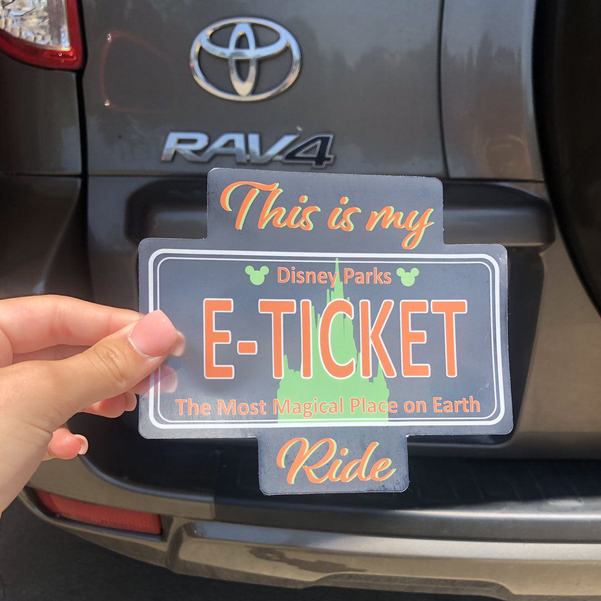 This is my "E" Ticket Ride Decal