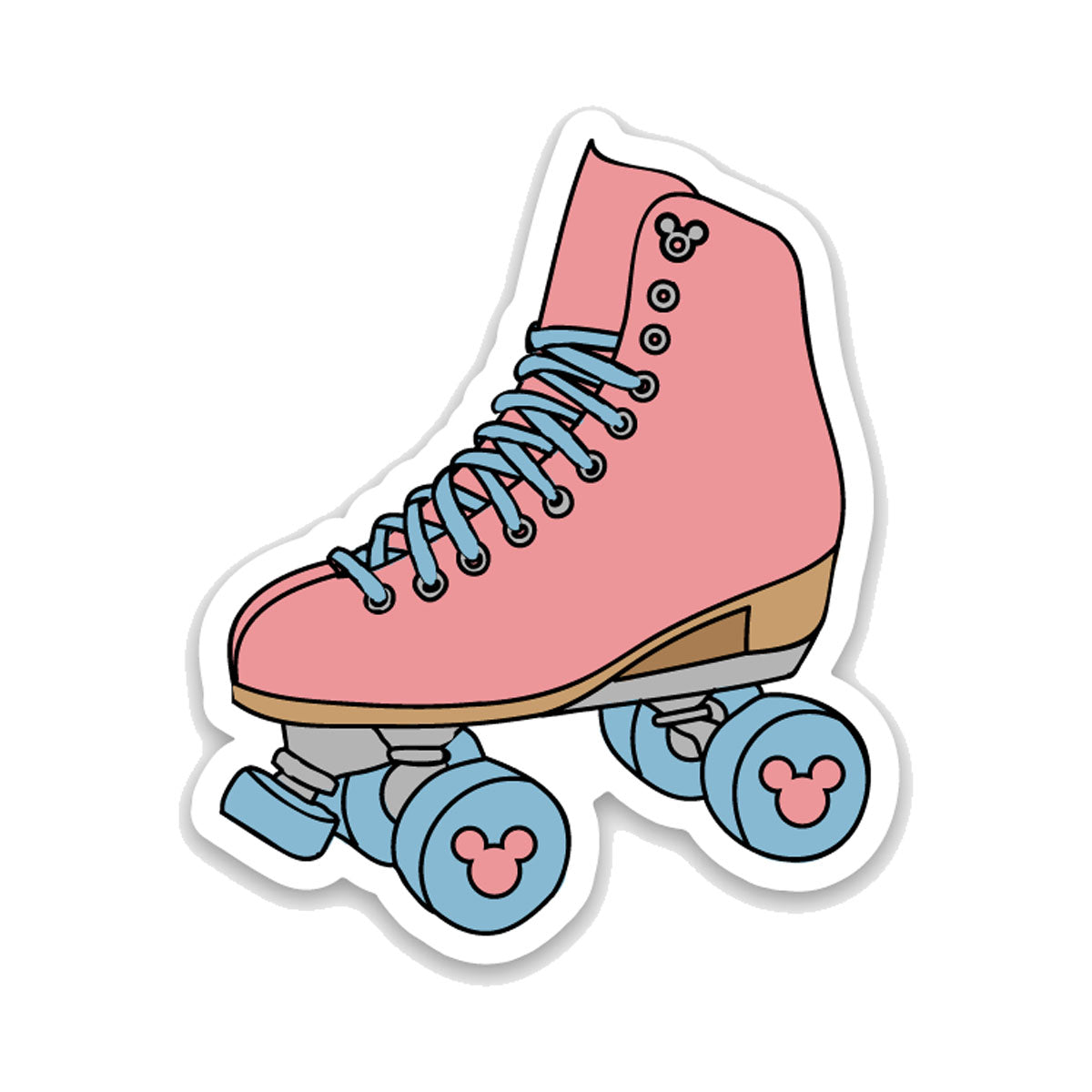 Roller Skates Decal