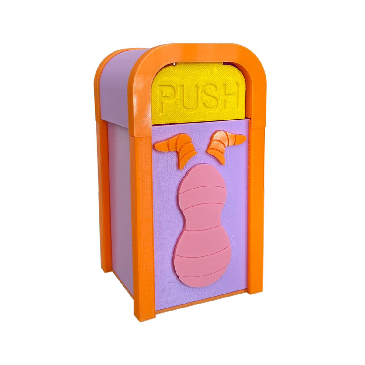 Purple Dragon Desktop Trash Can