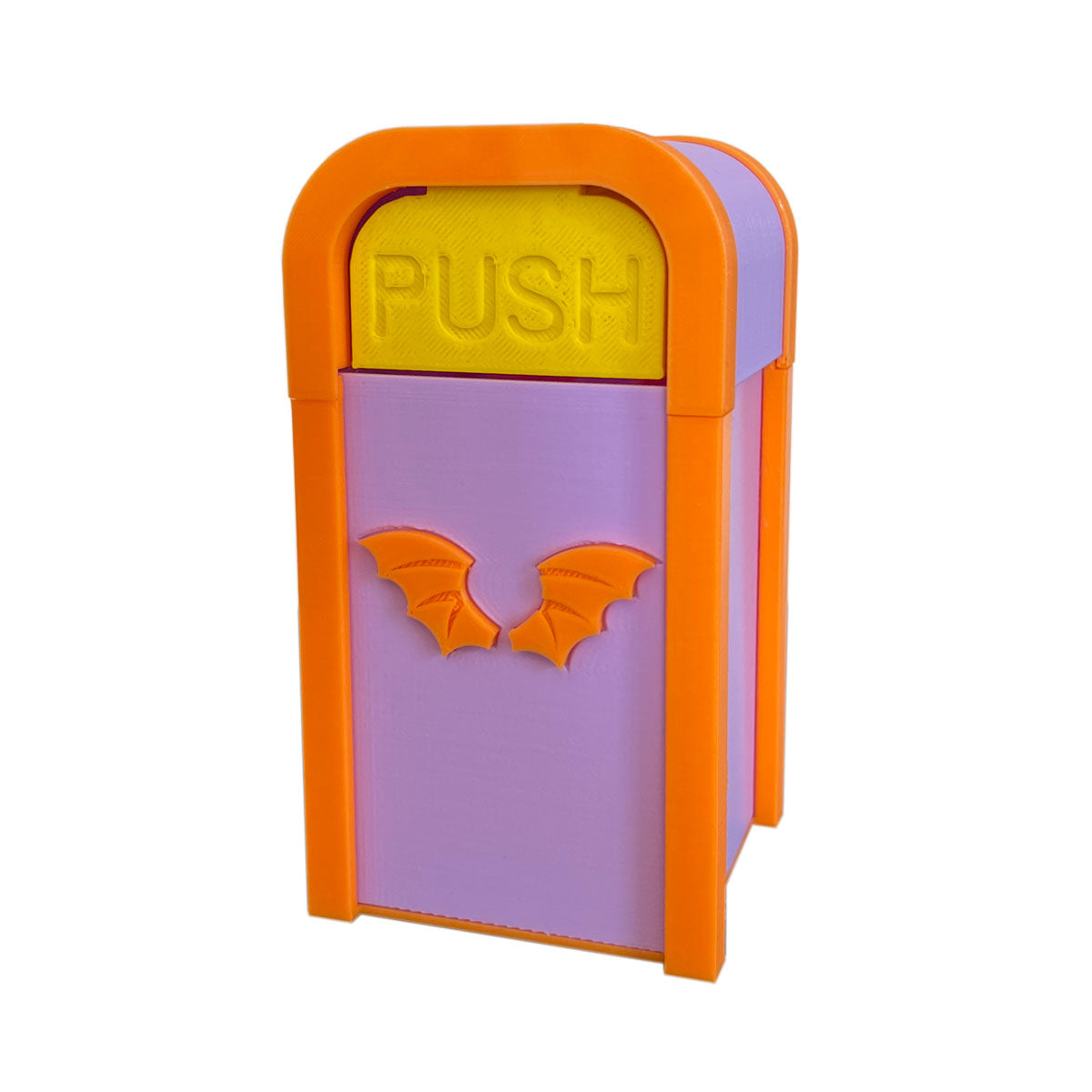 Purple Dragon Desktop Trash Can