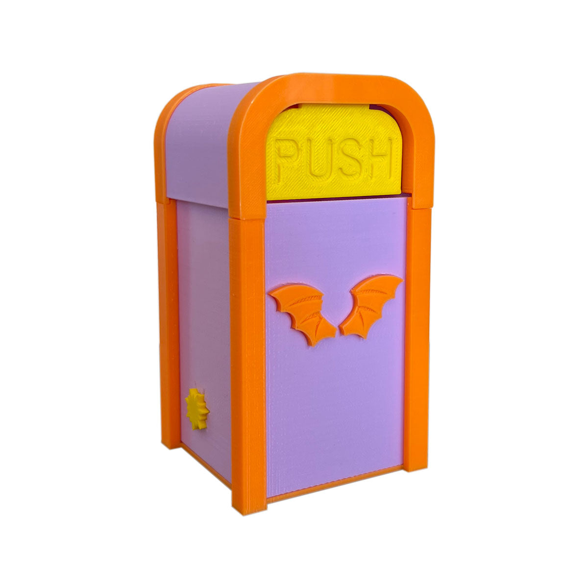 Purple Dragon Desktop Trash Can