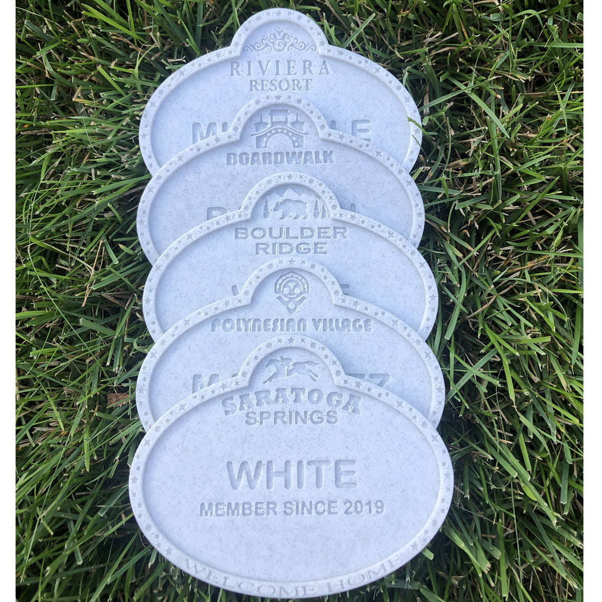 DVC Member Name Tag Drink Coaster - Customizable