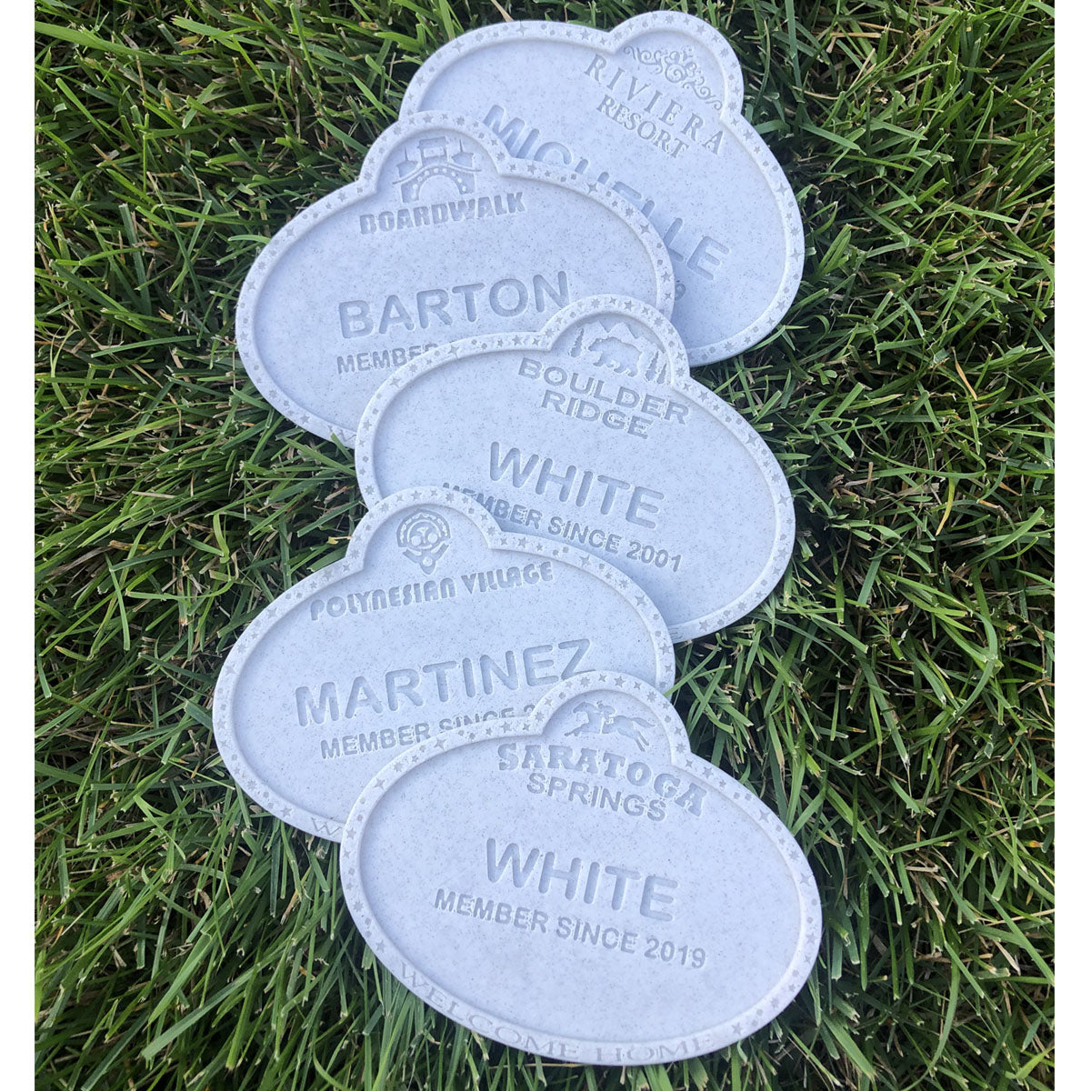 DVC Member Name Tag Drink Coaster - Customizable