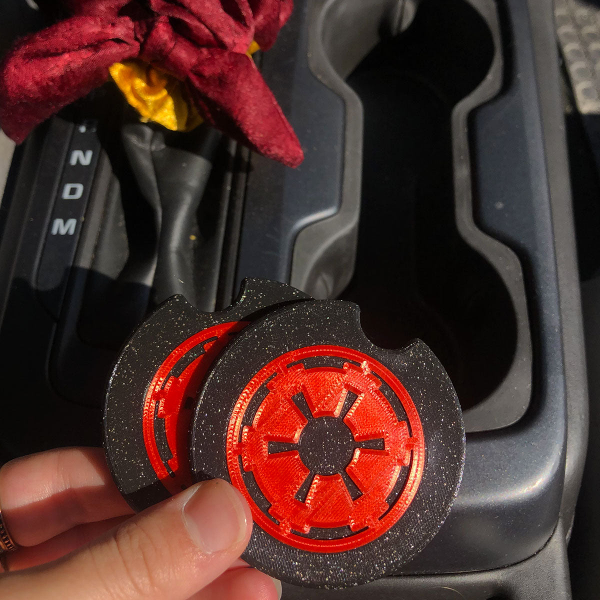 Galactic Empire Car Coasters - Set of 2