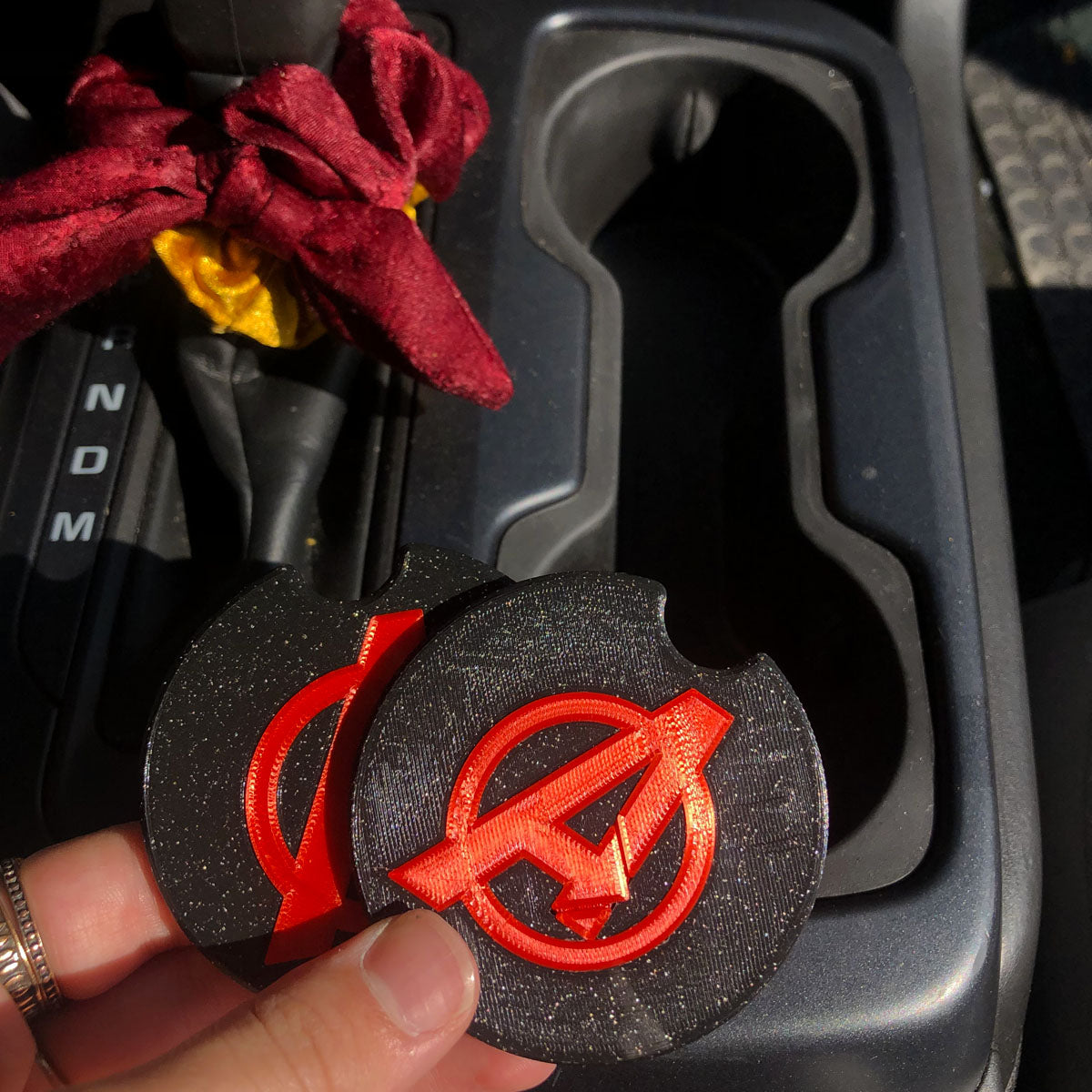 Avengers Car Coasters - Set of 2
