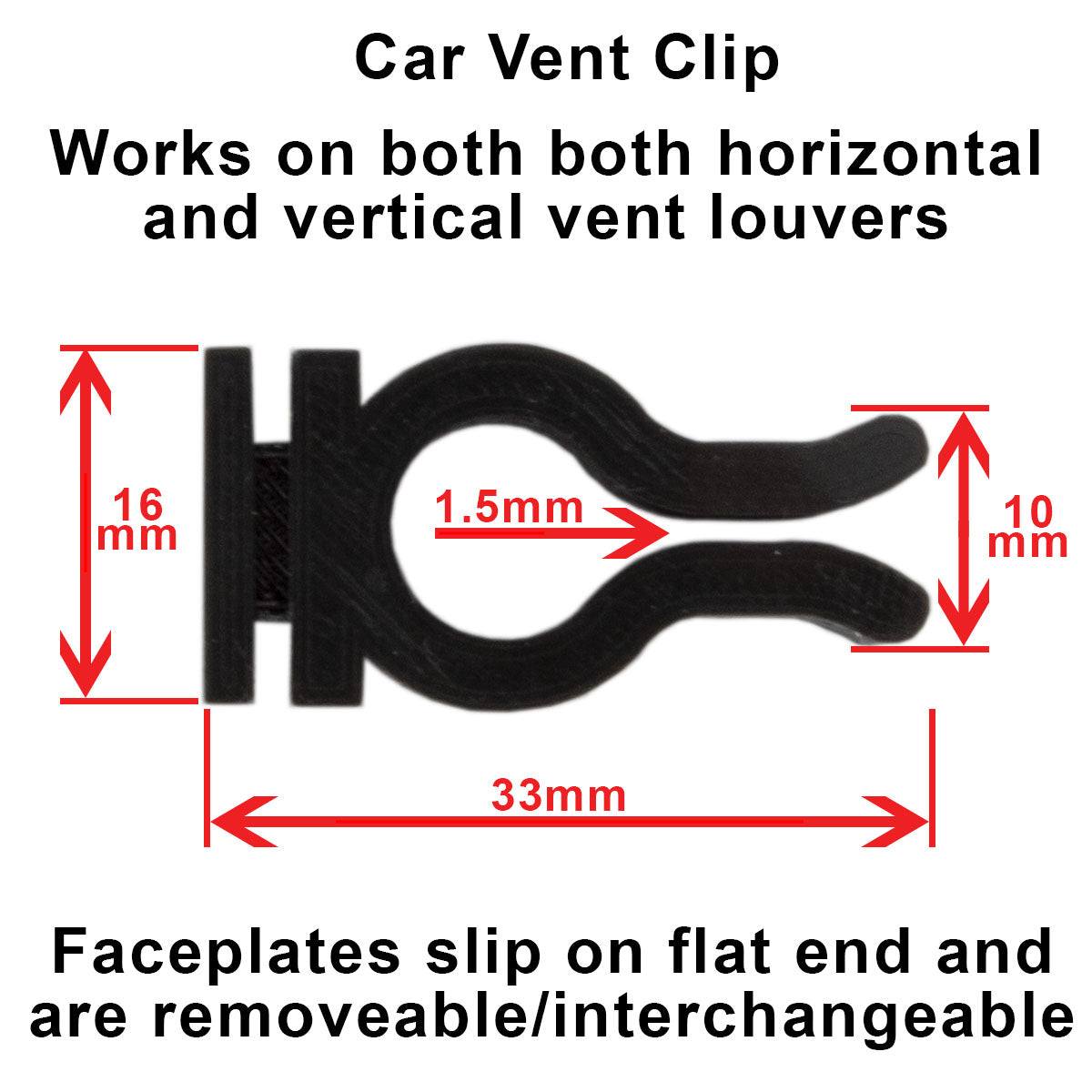 Pumpkin Car Character Clip - Vent Decor / Holder