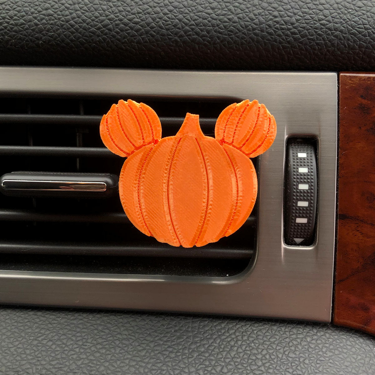 Pumpkin Car Character Clip - Vent Decor / Holder