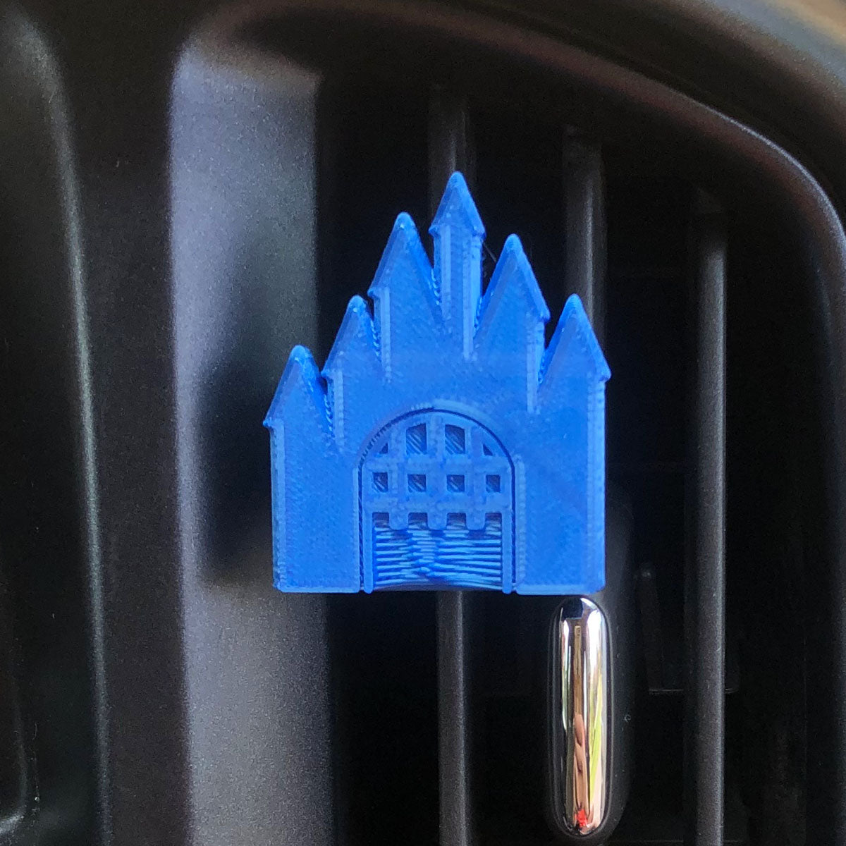Castle Car Character Clip - Vent Decor / Holder