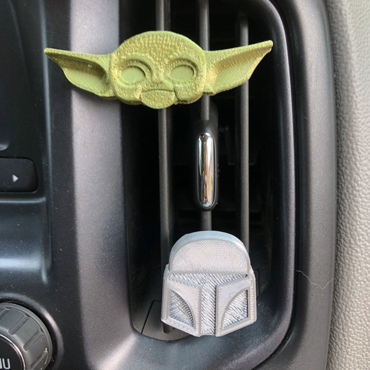 Baby Alien Child Car Character Clip - Vent Decor / Holder