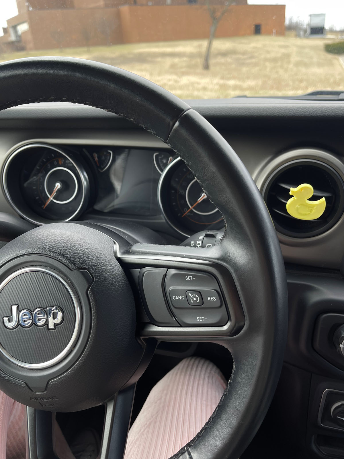 Rubber Duck Car Character Clip - Vent Decor / Holder