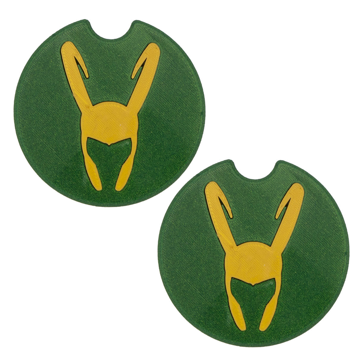 Loki Car Coasters - Set of 2