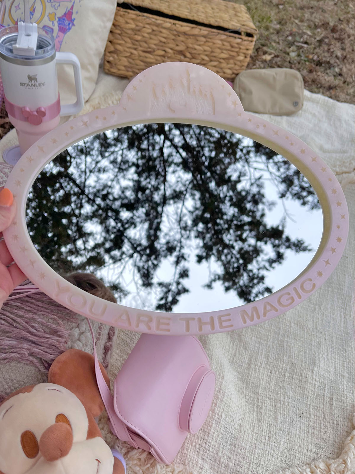 Cast Member Name Badge "You Are the Magic" Mirror
