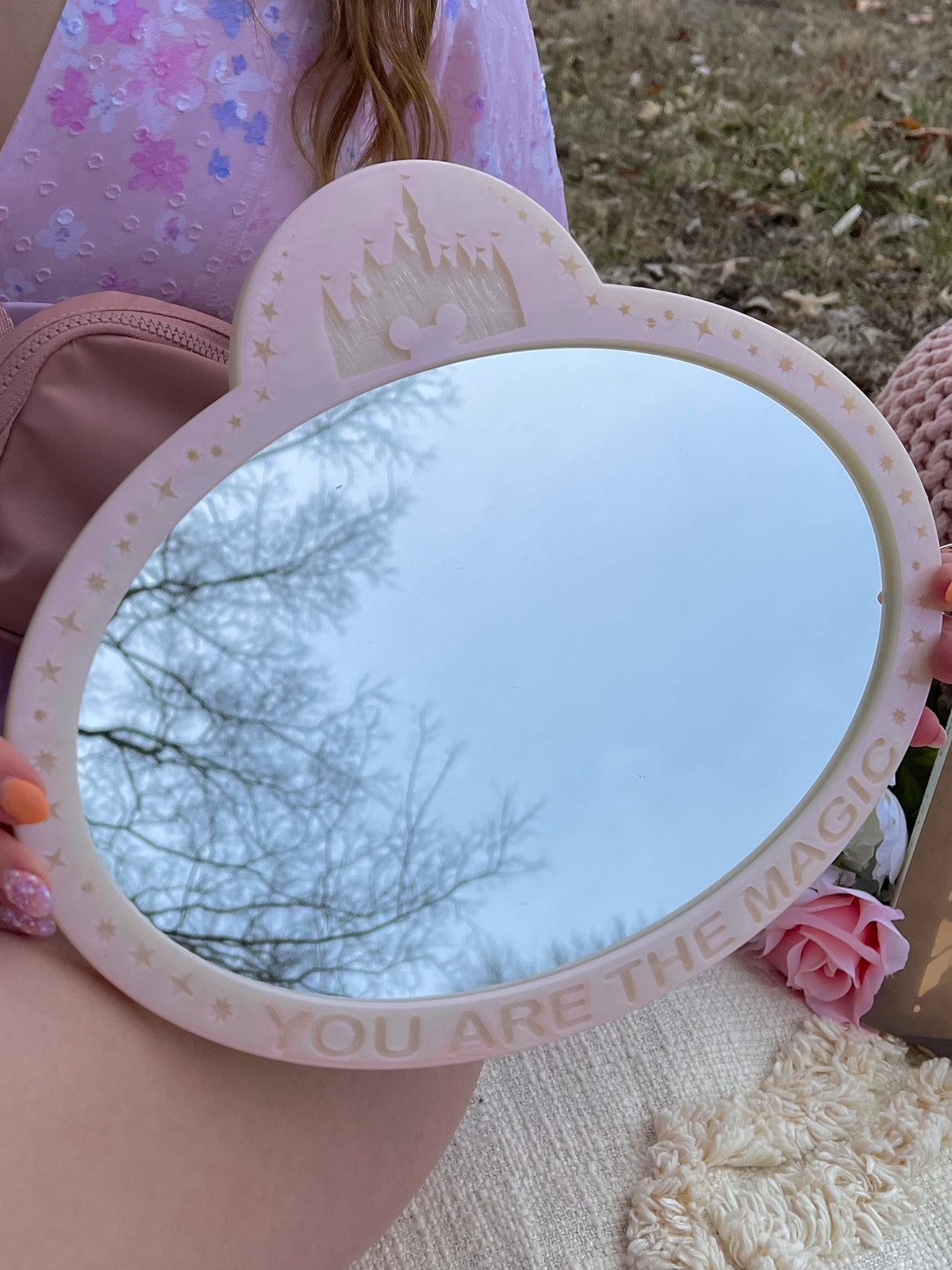 Cast Member Name Badge "You Are the Magic" Mirror