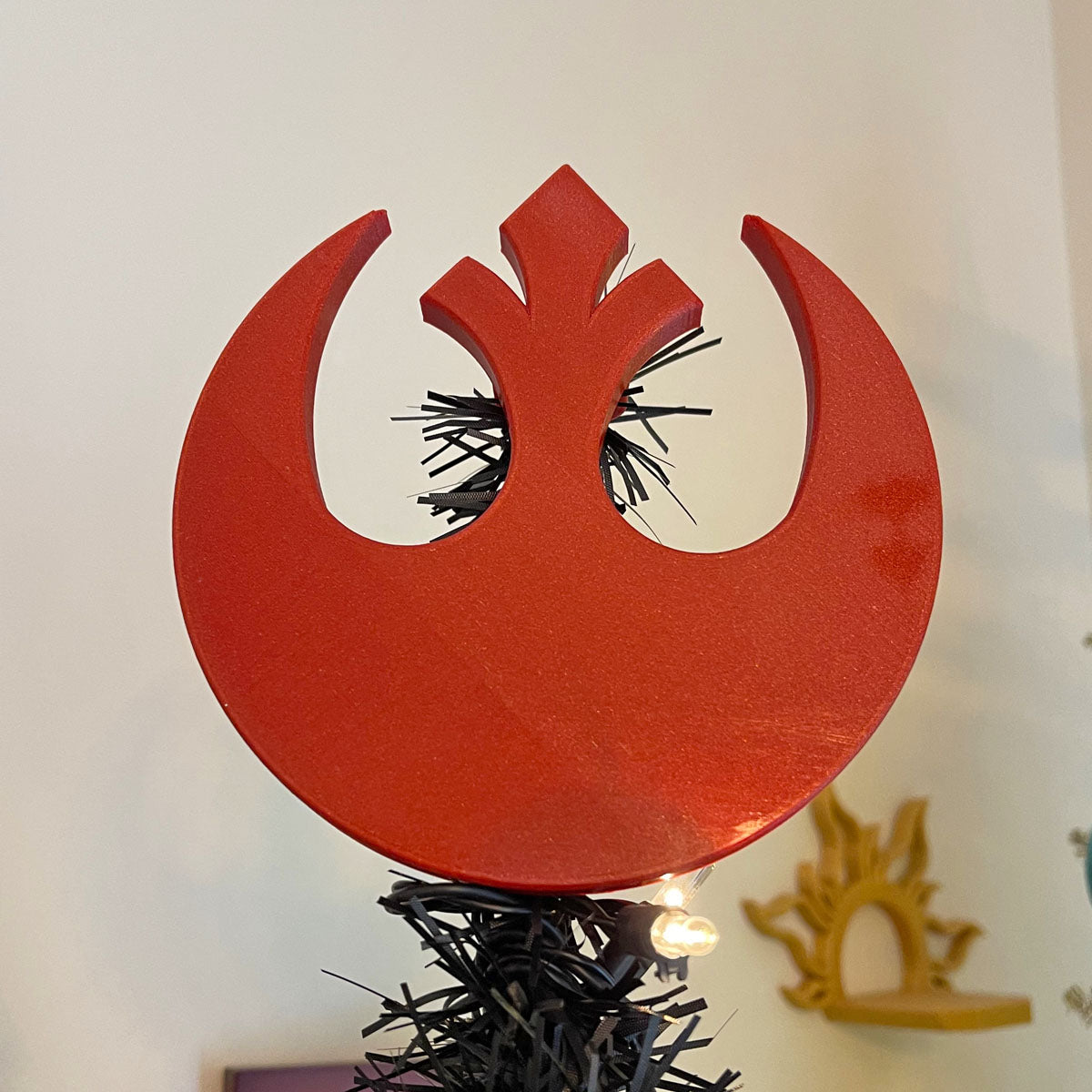 Rebel Emblem Christmas Tree Topper