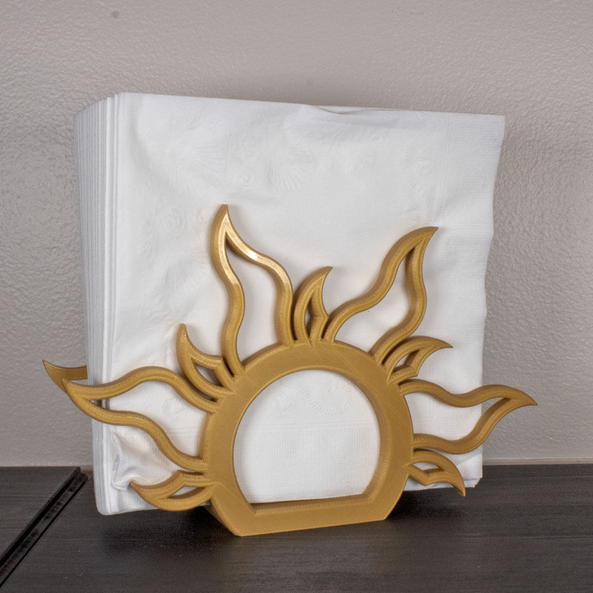 Lost Princess Sun Napkin Holder / Desk File Organizer