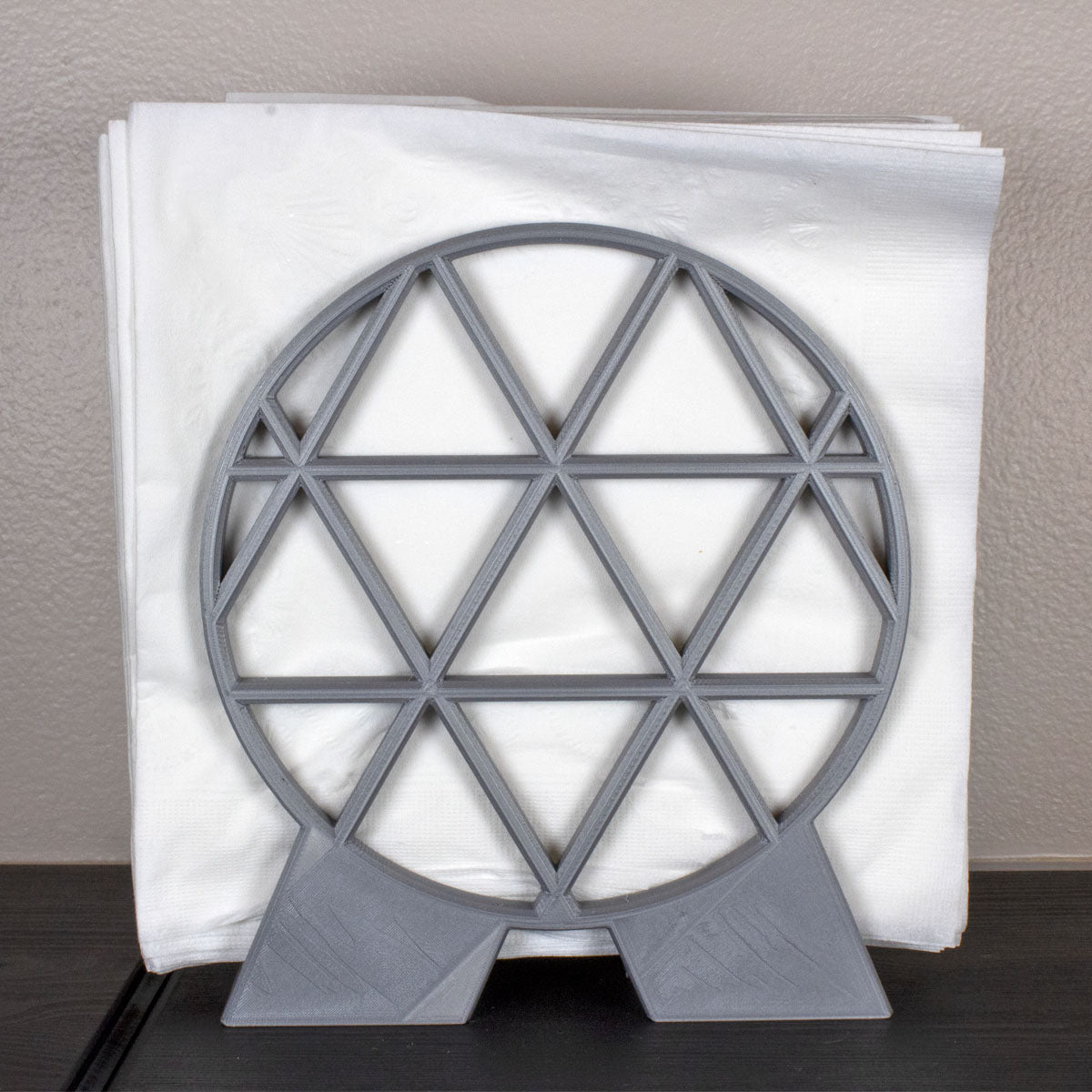 Spaceship Earth Napkin Holder / Desk File Organizer