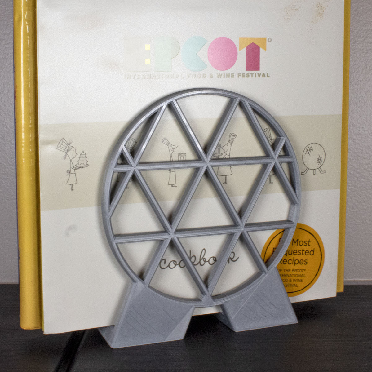 Spaceship Earth Napkin Holder / Desk File Organizer