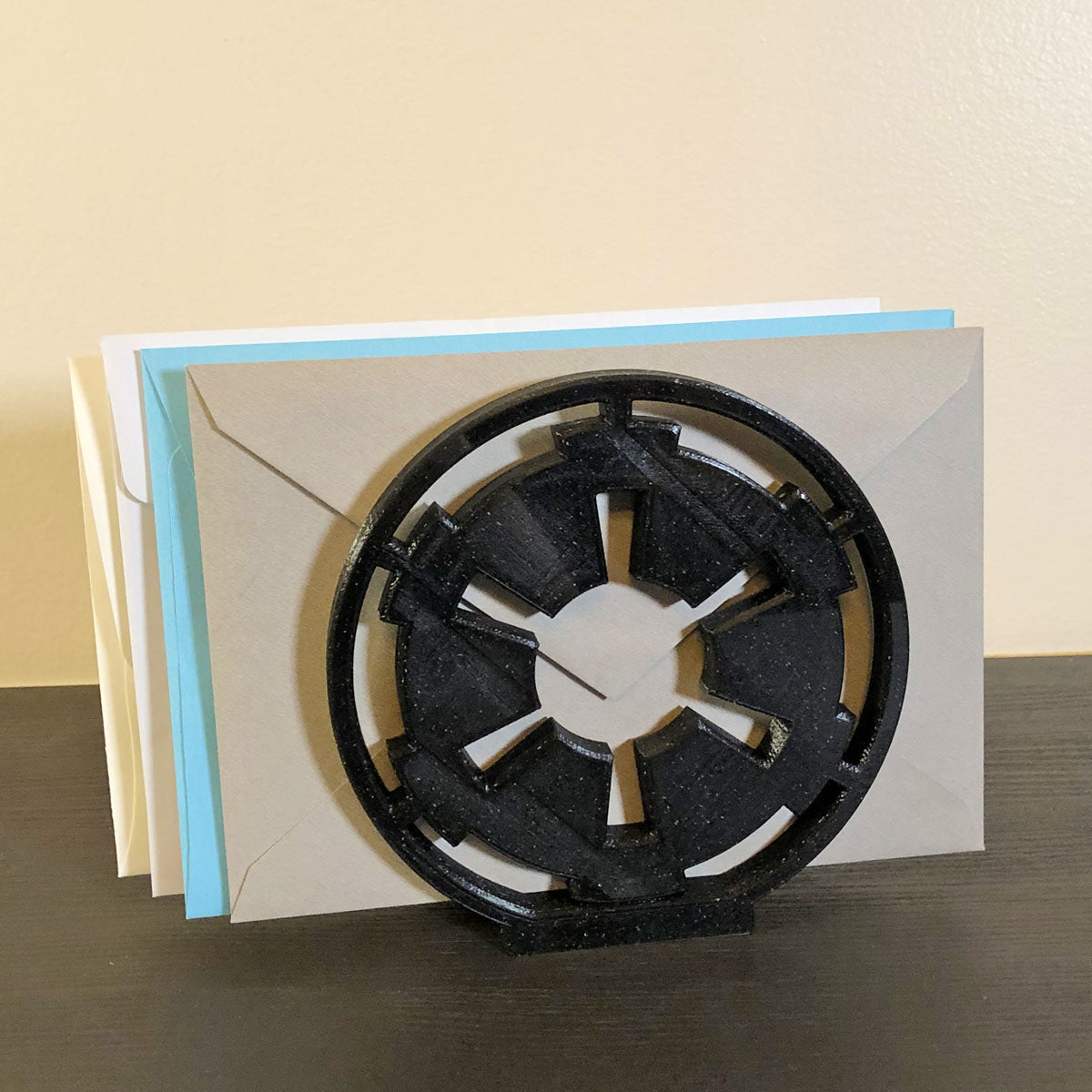 Light Side / Dark Side Napkin Holder / Desk Organizer -  CLEARANCE