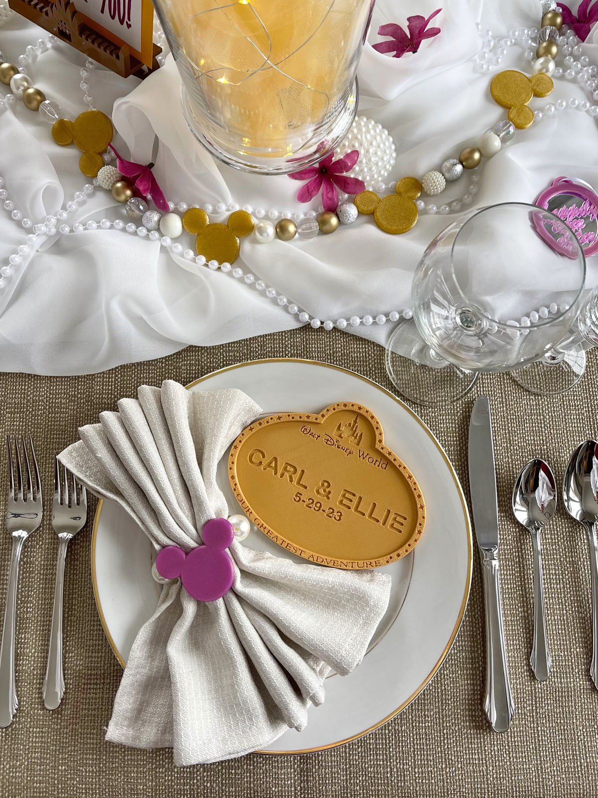 Beaded Mouse Napkin Ring