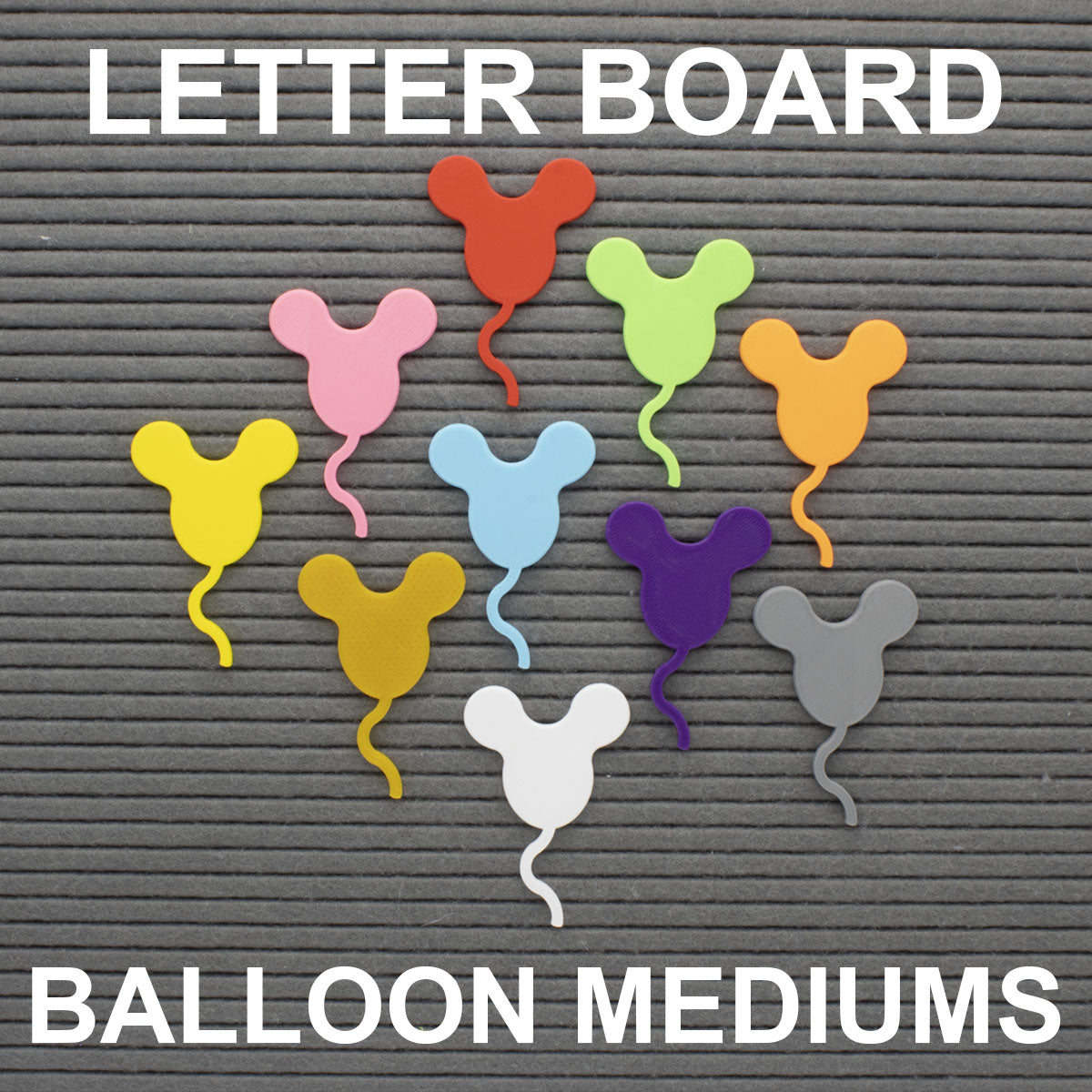 Letter Board Balloon Mediums Set