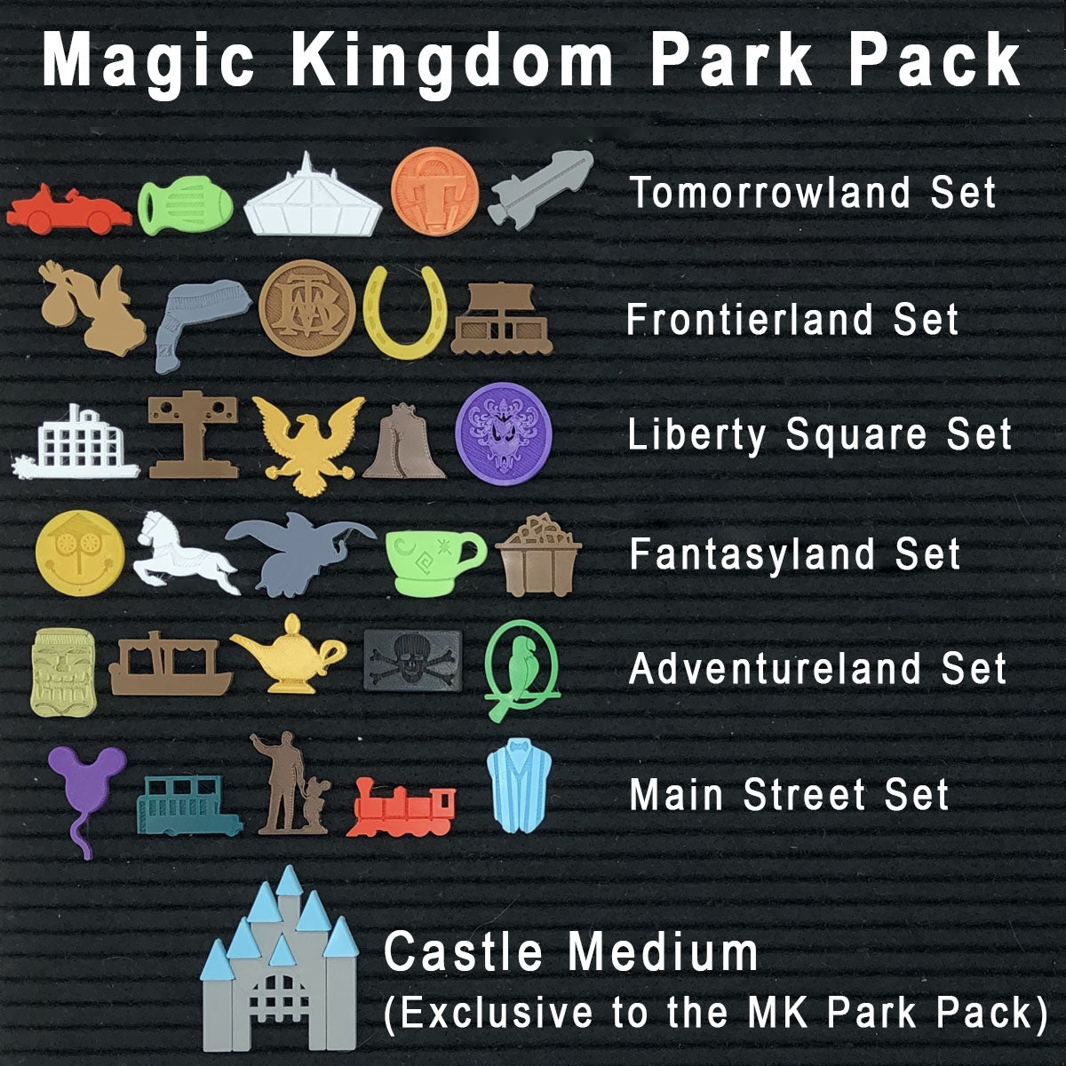 Magic Kingdom Park Pack: Littles + Medium