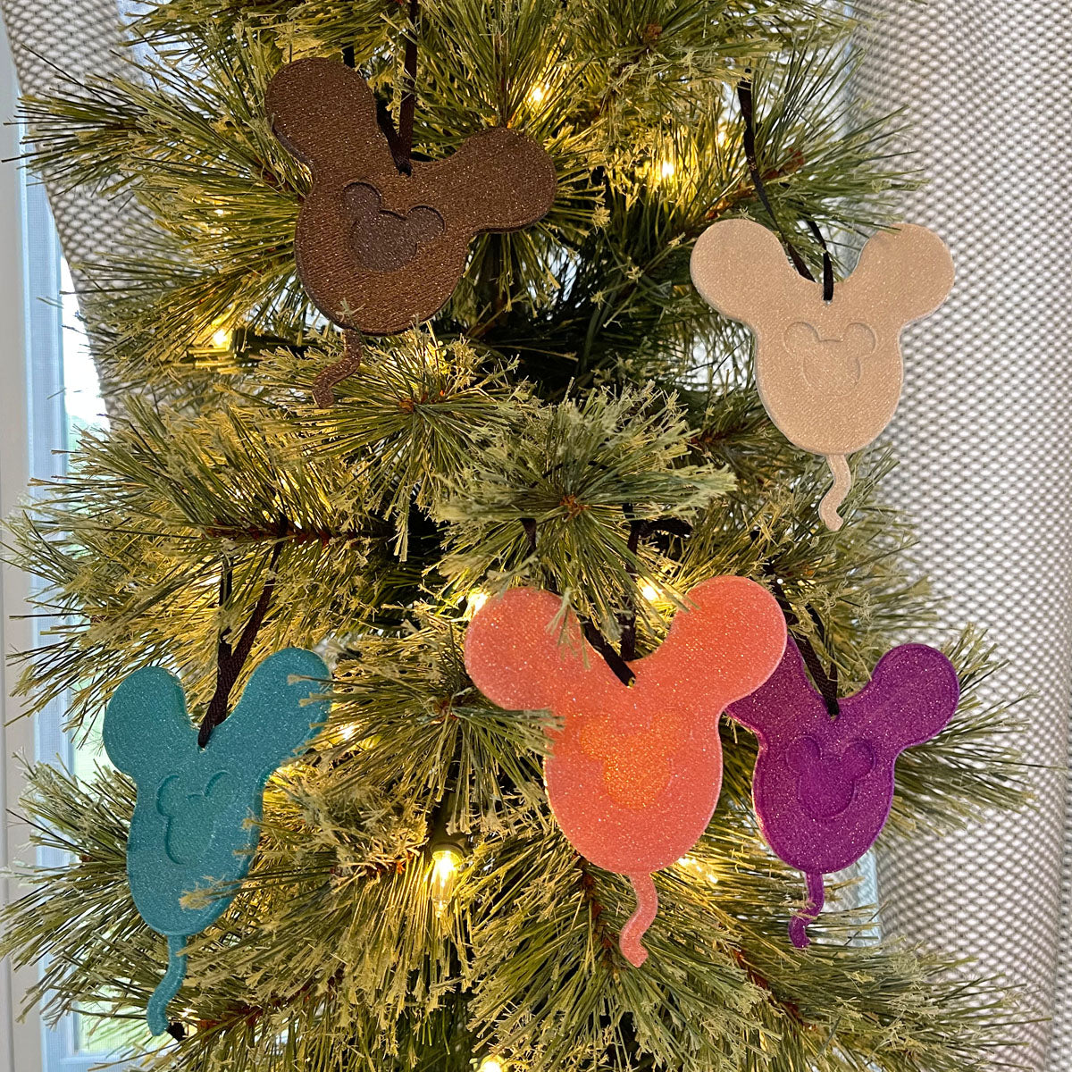 Balloons 2 Christmas Ornament 5 Piece Set