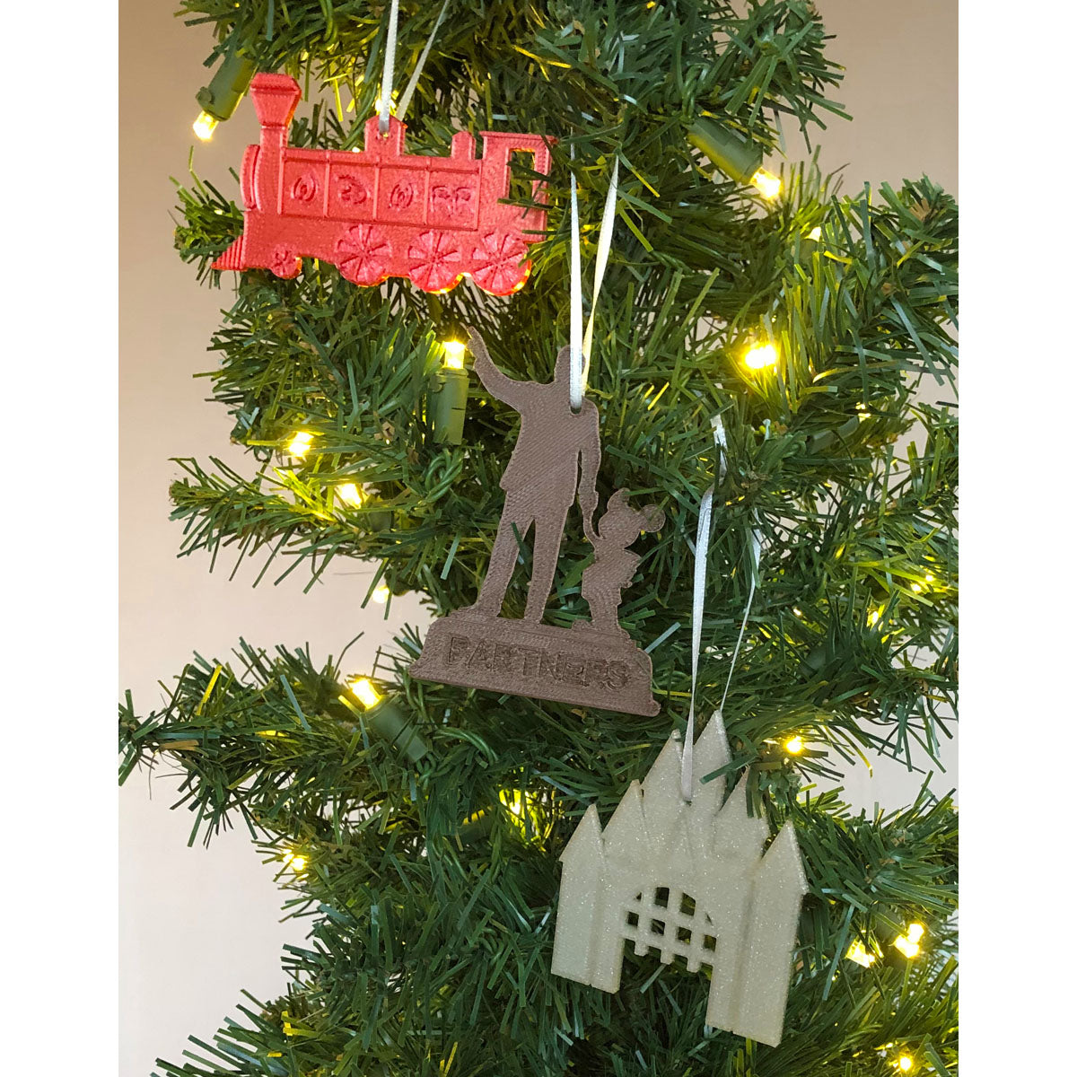 Main Street Icons Christmas Ornament 3 Piece Set