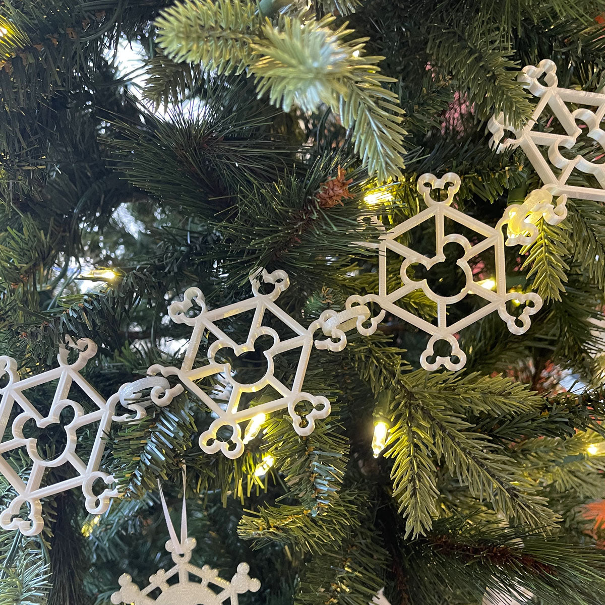 Snowflake Linked Garland