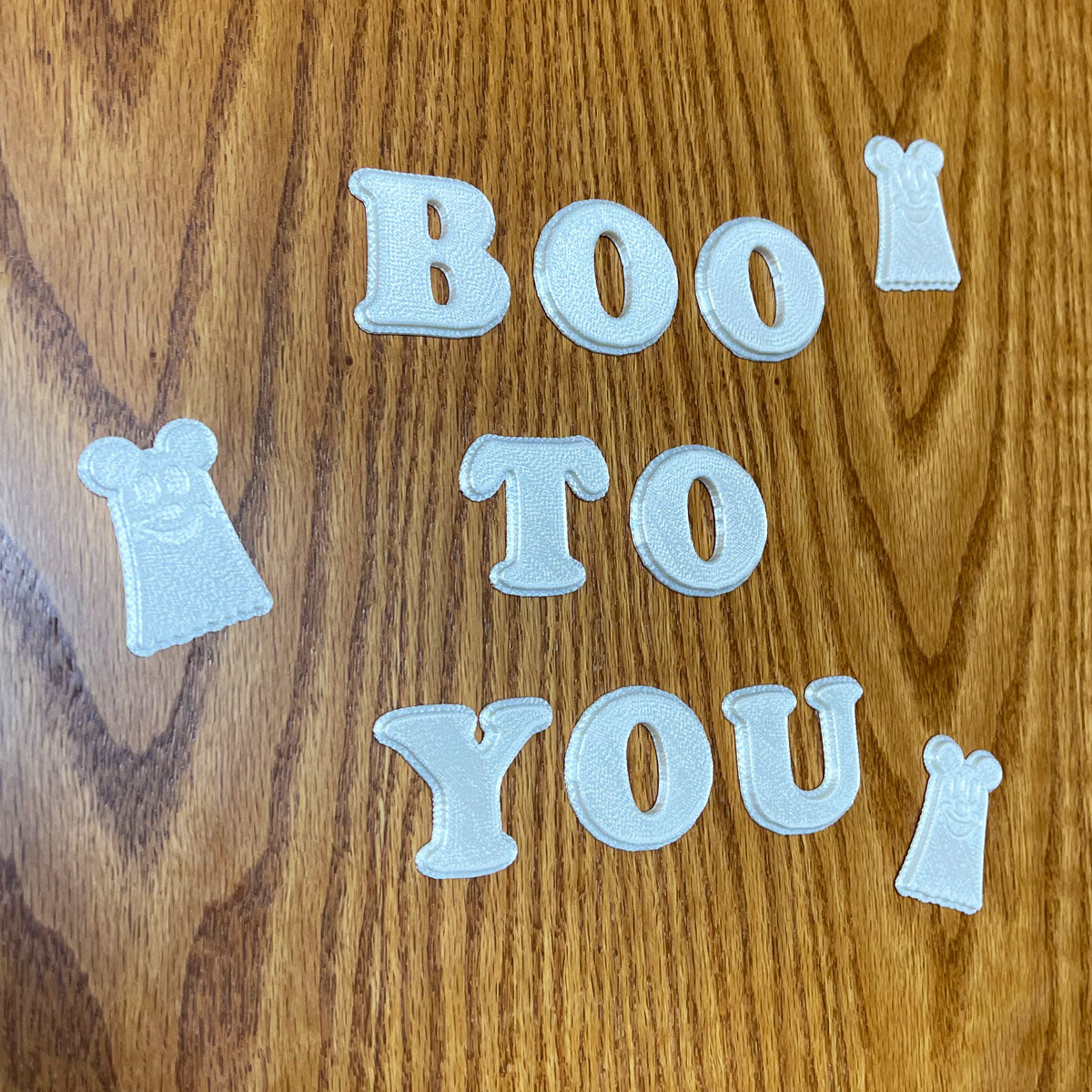 Boo To You Set of Plastically Perfect Patches - CLEARANCE