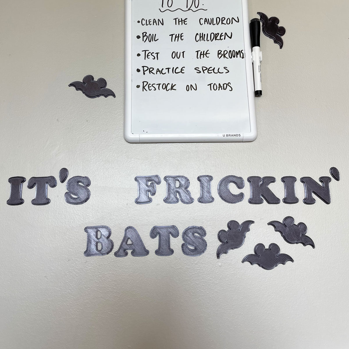 It's Frickin' Bats Set of Plastically Perfect Patches - CLEARANCE