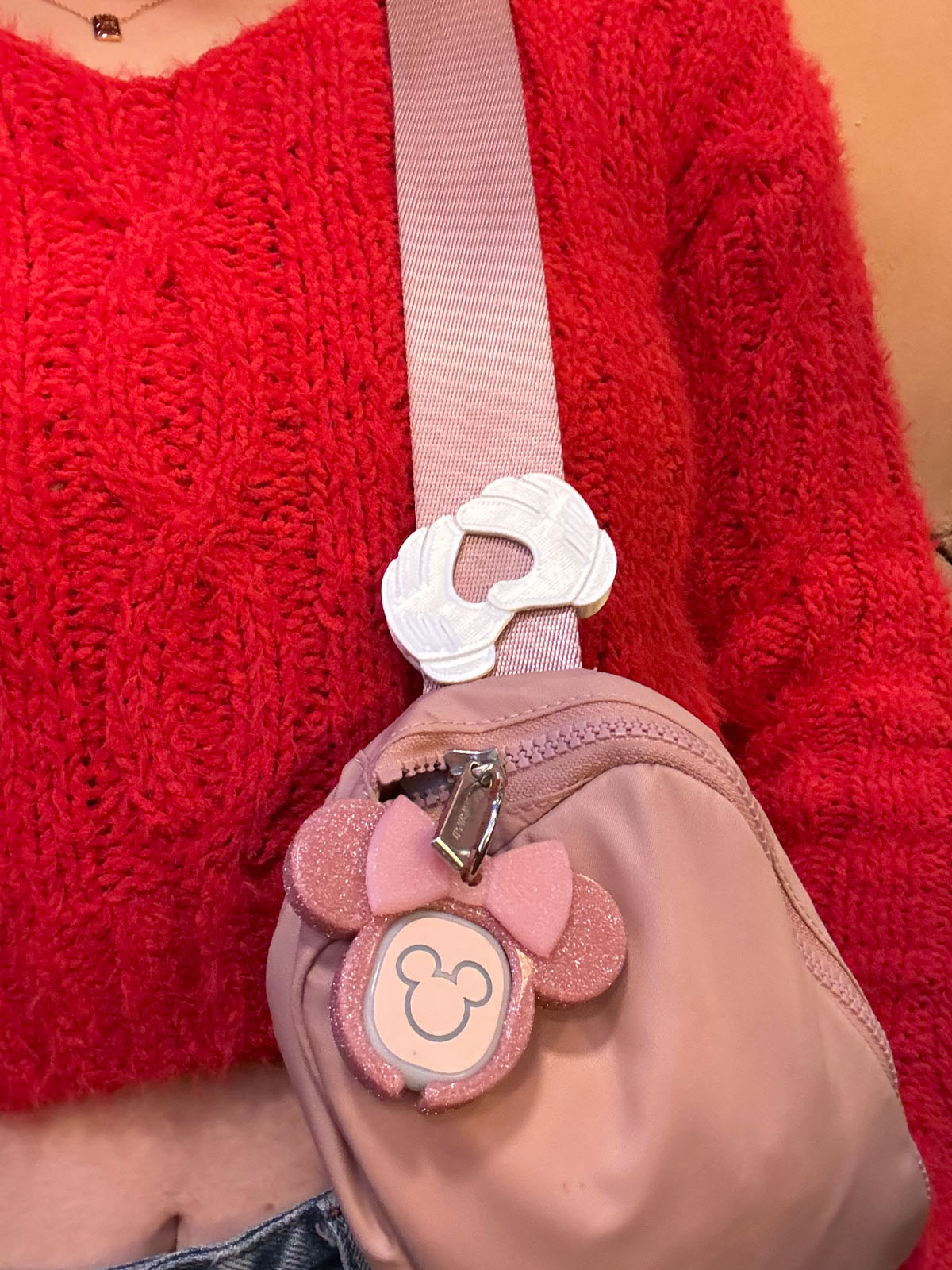 Valentine’s Hand Heart Belt and Bag Charm