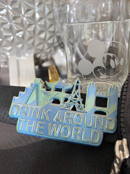Drink and Snack Around the World Belt and Bag Charms