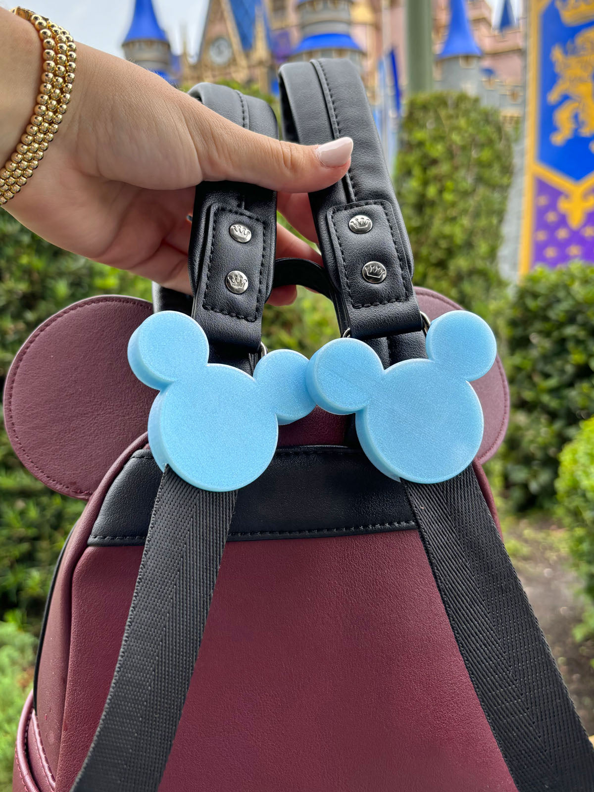 Mini Backpack / Tote Bag Classic Mouse Charm