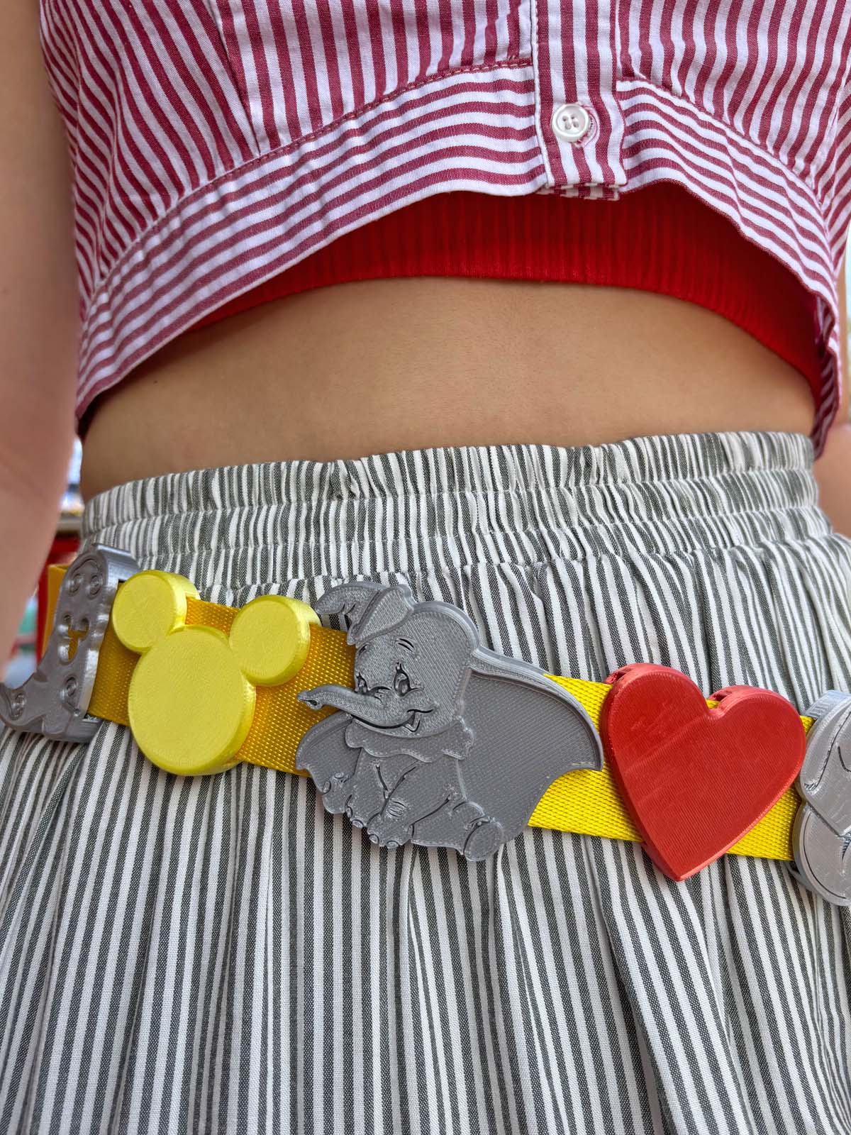 Flying Elephant Belt and Bag Charm