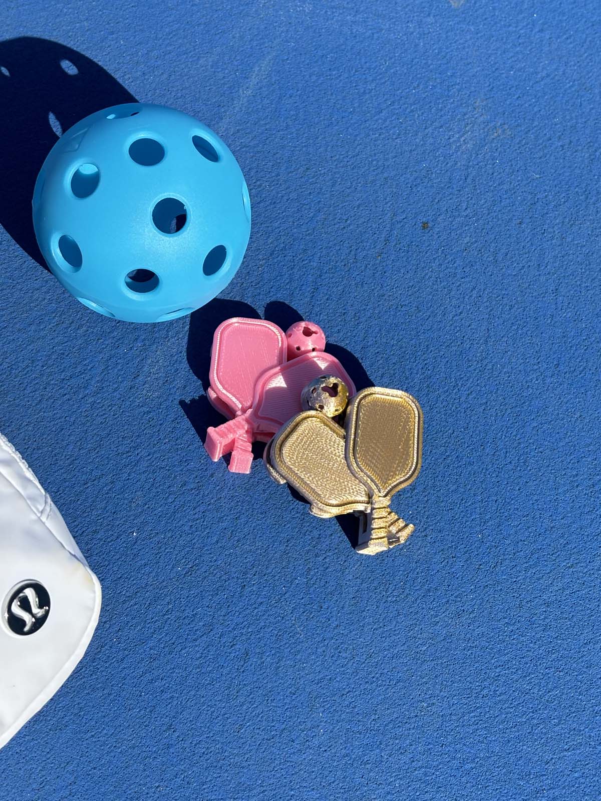 Pickleball Belt and Bag Charm