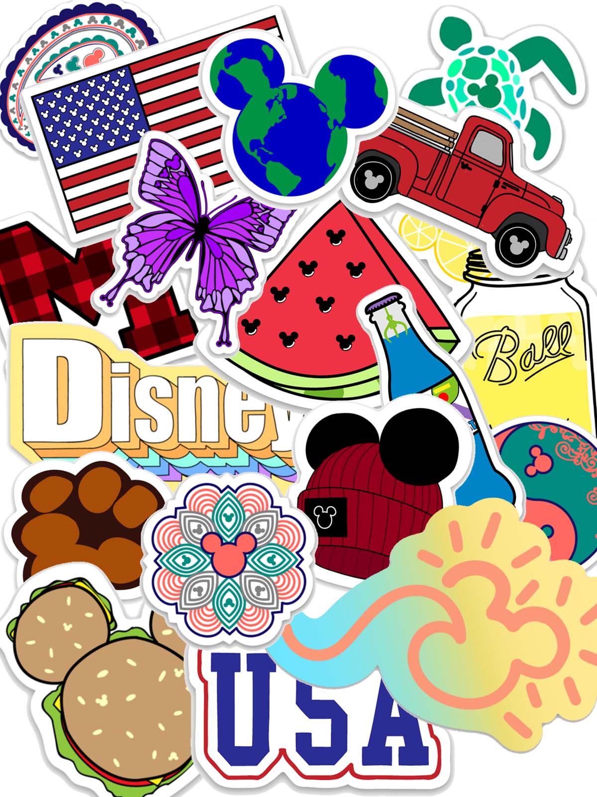 Mystery Decal 20 Pack - CLEARANCE