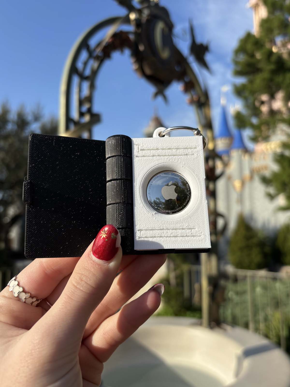 Book AirTag Holder