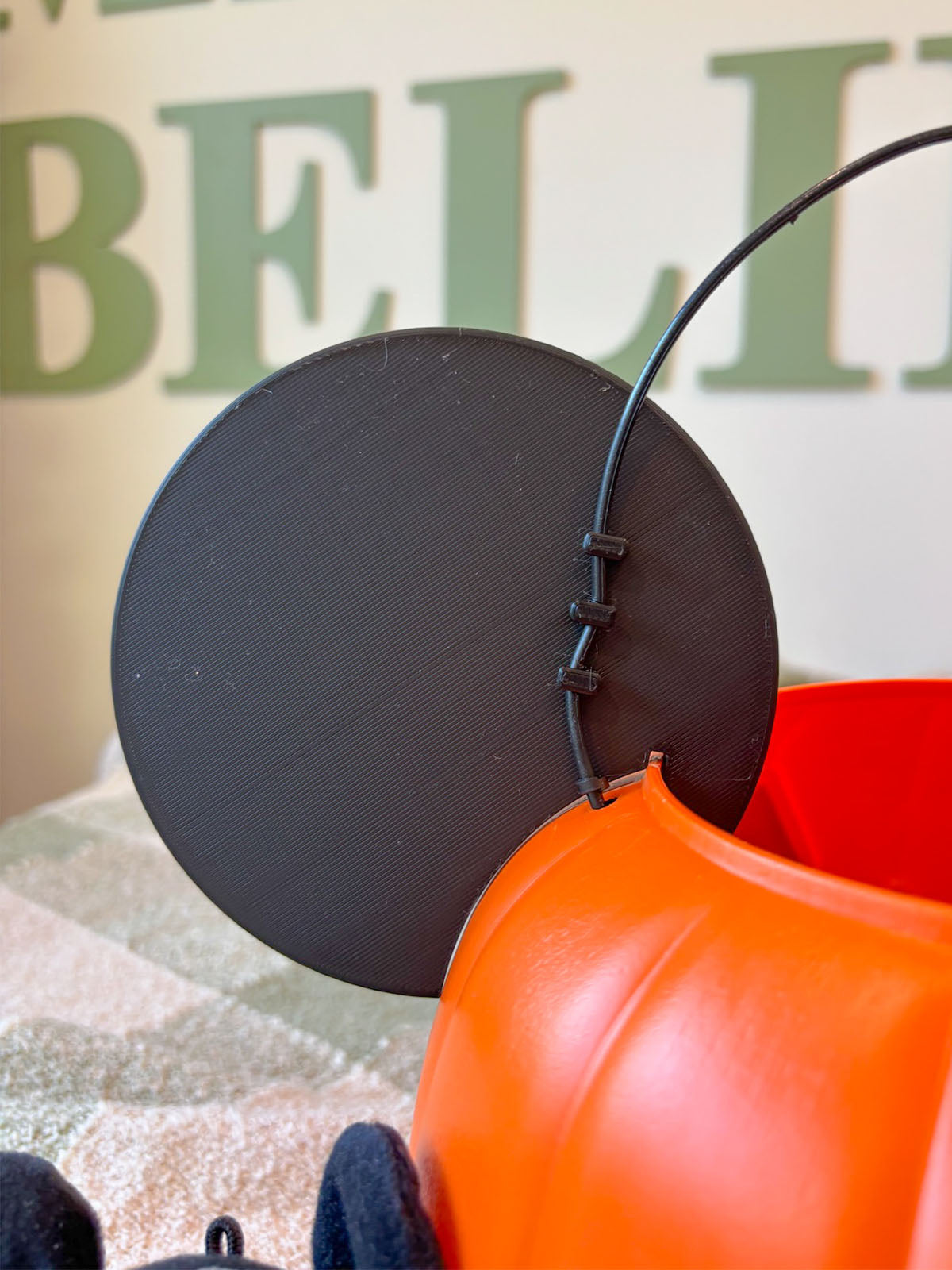 DIY Pumpkin Pail Mouse Ears
