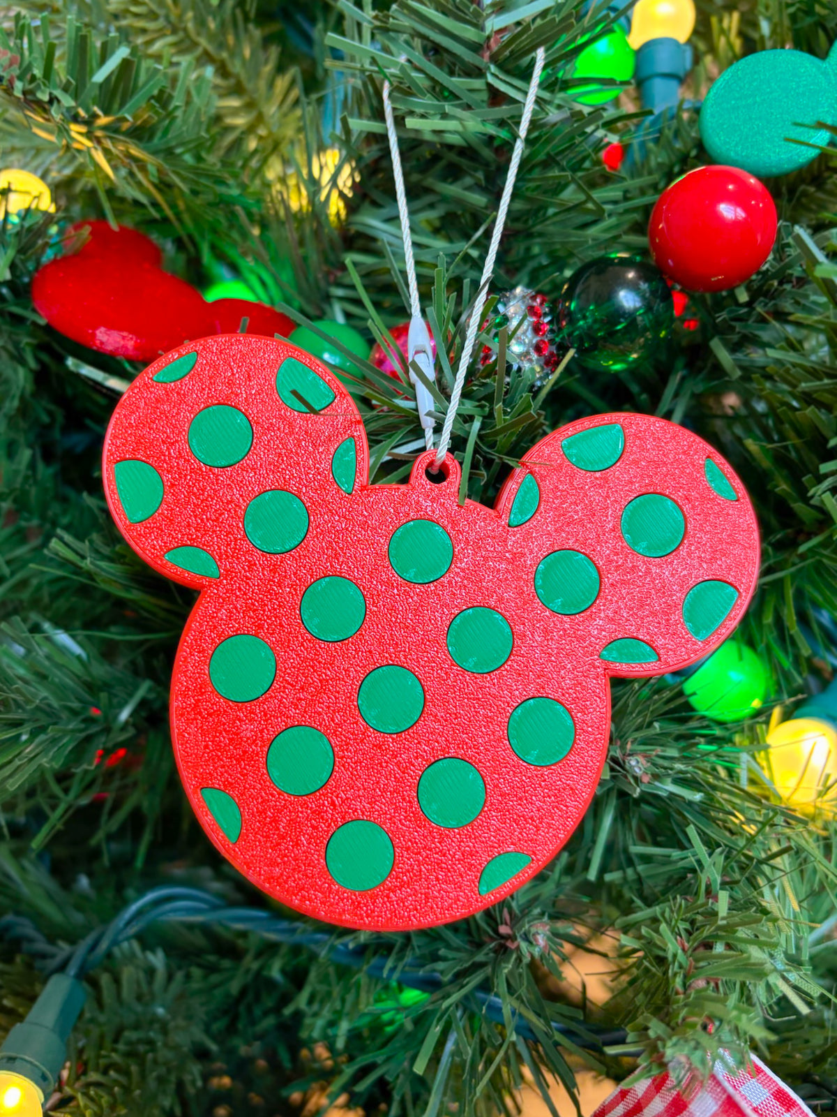 Classic Christmas Pattern Ornaments