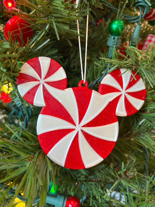 Peppermint Mouse Ornaments