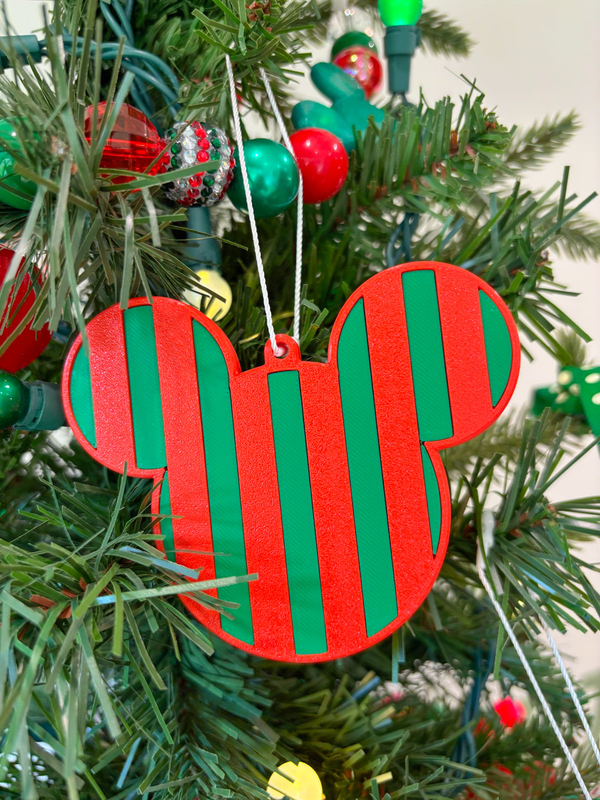 Classic Christmas Pattern Ornaments