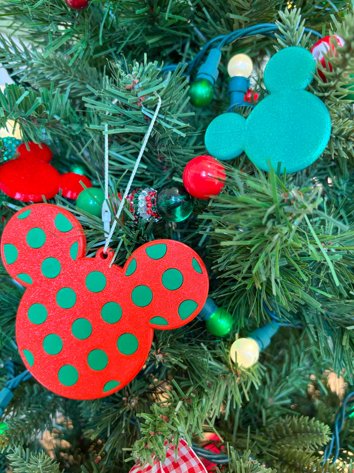 Classic Christmas Pattern Ornaments