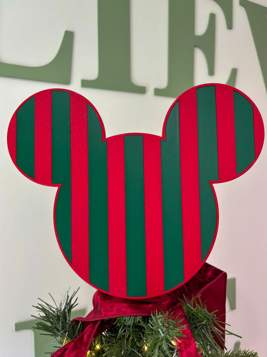 Vintage Pattern Christmas Tree Topper