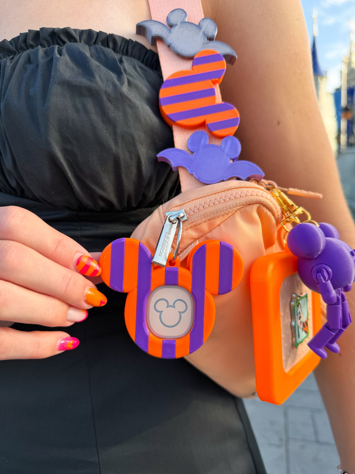 Seasonal Striped Magic Band Buddy